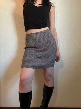 Vintage Old Navy Mini Skirt 90s Minimalist Feminine Chic